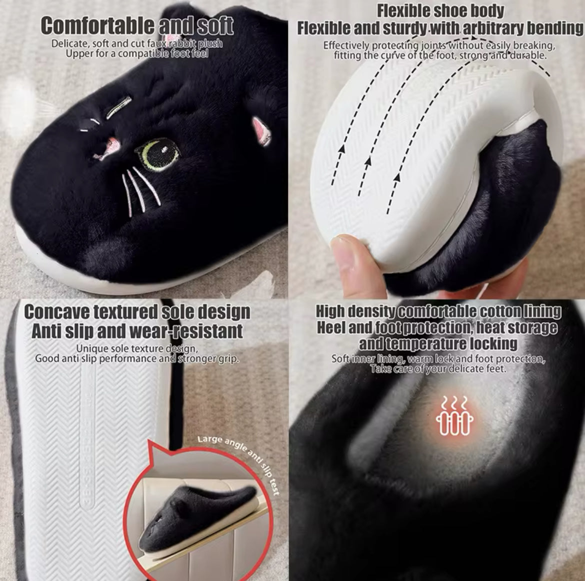 Cat Slippers